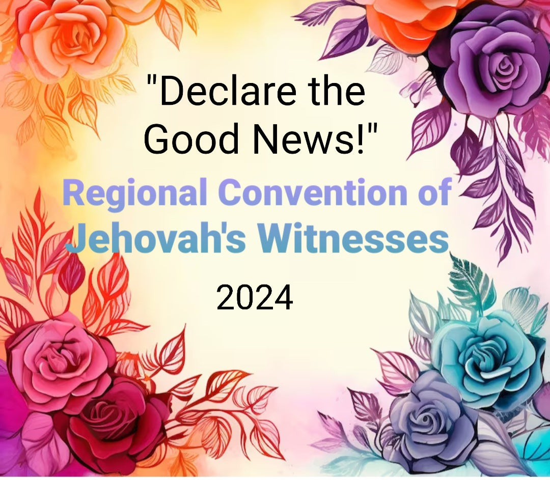 FREE PRINTABLE 2024 Regional Convention of Jehovah's Witnesses NOTETAKER