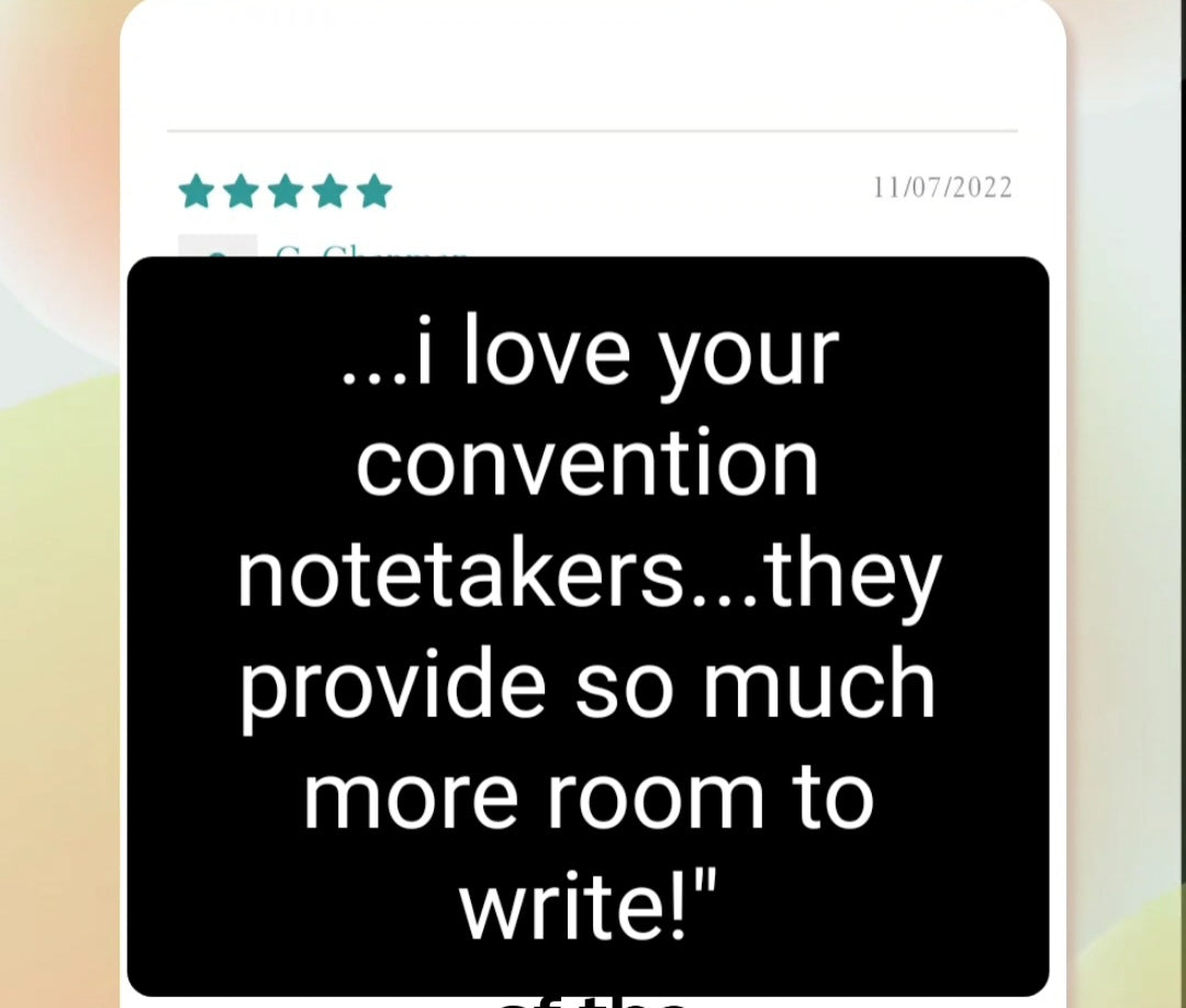 FREE PRINTABLE 2024 Regional Convention of Jehovah's Witnesses NOTETAKER
