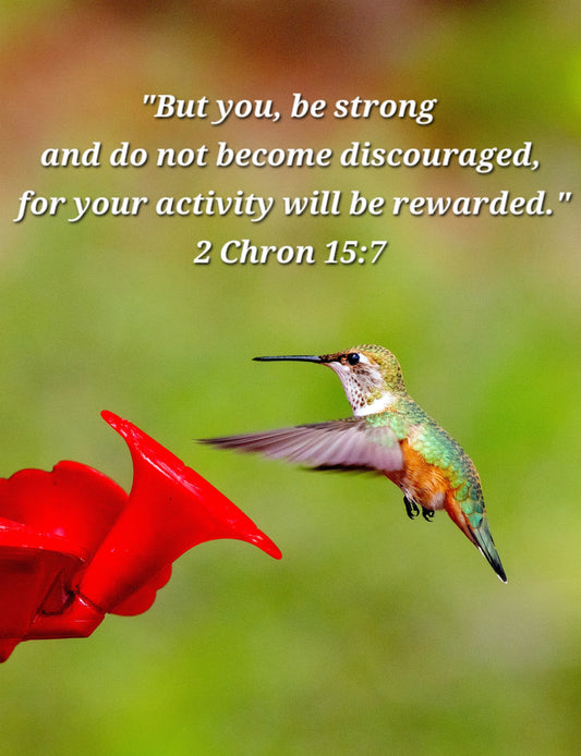 FREE JW PRINTABLE: Your Activity Will Be Rewarded 2 Chron 15:7