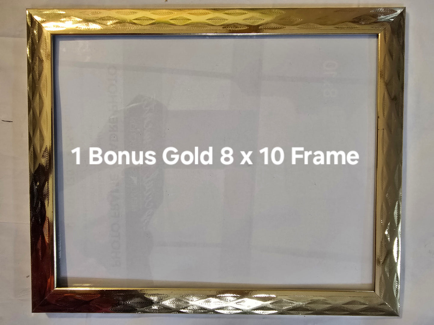 5 Piece Set: 4 Real High Definition Actual Photos to Brighten Someone's Day (Size 8 x 10), plus FREE Golden 8 x 10 Frame mailed to you.