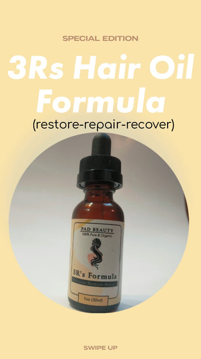 3R's Hair Oil Formula