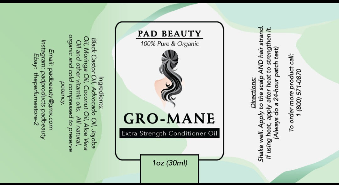 GRO-MANE Hair Growth Oil