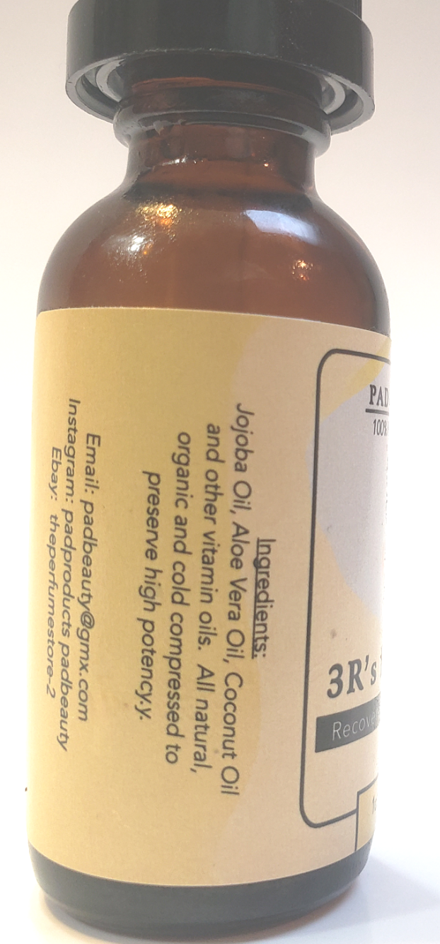 3R's Hair Oil Formula